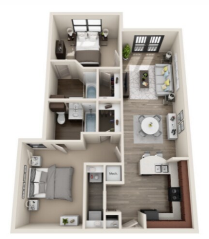 Unit Private Private floor plan